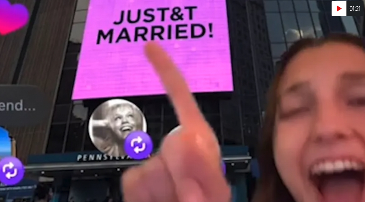 JUST T a- MARRIED!