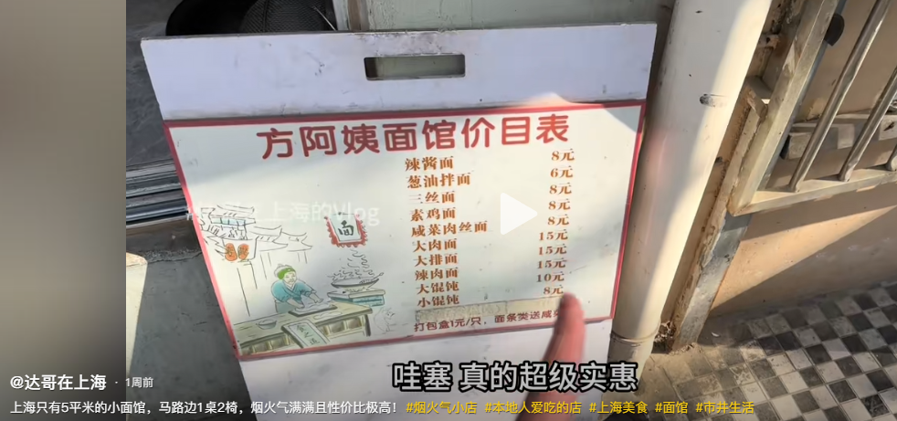 2025-01-12
上海路邊小館價格  ... 人民幣 ...