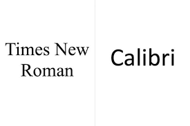 2025-12-13
美國「字體政變」：廢  Calibri  改 Times New Roman...