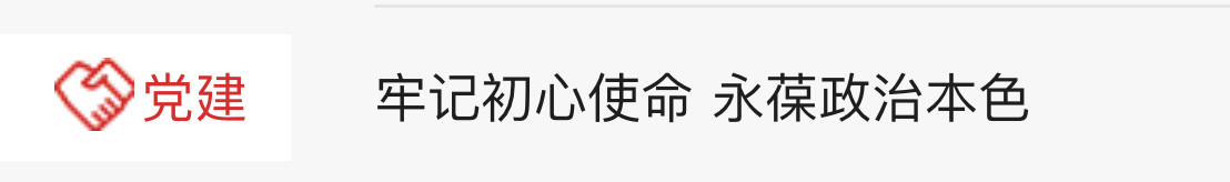 《人党建牢記初心使命永保政治本色