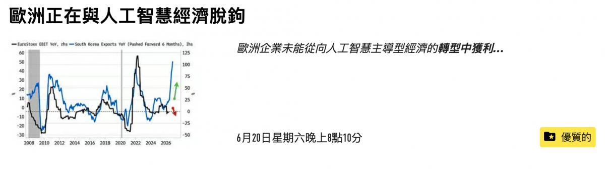 歐洲正在與人工智慧經濟脫鉤g- 2010 2012 2014 2016 2018 2020 2022 2024 2026 a 6月0日星期六晚上8點1吩轉優質的